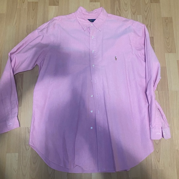 Polo Ralph Lauren Other - NEW POLO RALPH LAUREN Men's Pink Button-Down Shirt XLT